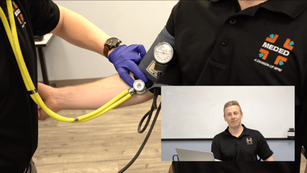 Blood Pressure Cuff placement and commentary