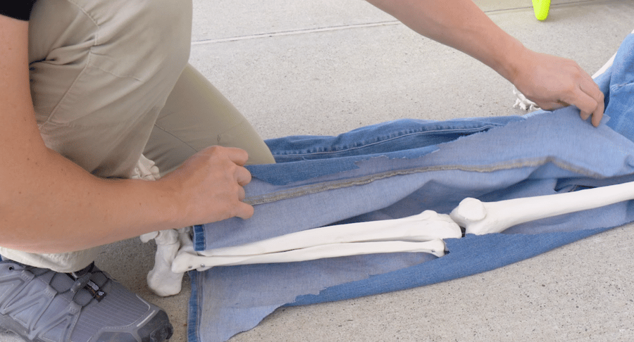 NREMT Practical Skills How-To: Extremity Splinting - Knee or Tibia/Fibula